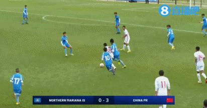 三年前U17国少11-0狂胜北马里亚纳群岛，王钰栋上演大四喜